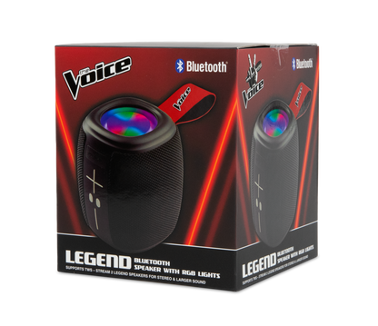 LEGEND Bluetooth Wireless Speaker with LED Light Show