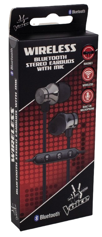 WIRELESS Bluetooth Stereo Earbuds with Mic